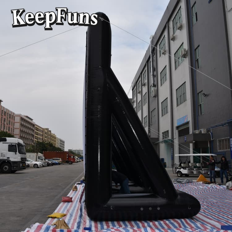KeepFuns inflatable movie screen/projection screen, easy to install, customizable in size, suitable for outdoor/indoor projection, and applicable to party entertainment, advertising, etc.