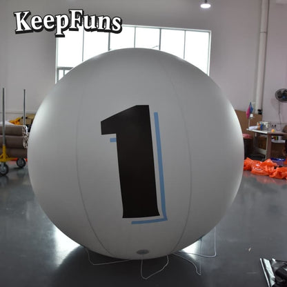 KeepFuns PVC Inflatable Balloons, customizable in size and Logo, made of waterproof and durable materials, suitable for mall decorations, party decorations, theme events, and advertising promotions