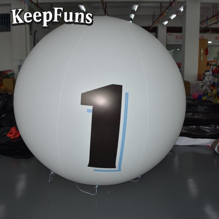 KeepFuns PVC Inflatable Balloons, customizable in size and Logo, made of waterproof and durable materials, suitable for mall decorations, party decorations, theme events, and advertising promotions