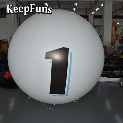 KeepFuns PVC Inflatable Balloons, customizable in size and Logo, made of waterproof and durable materials, suitable for mall decorations, party decorations, theme events, and advertising promotions