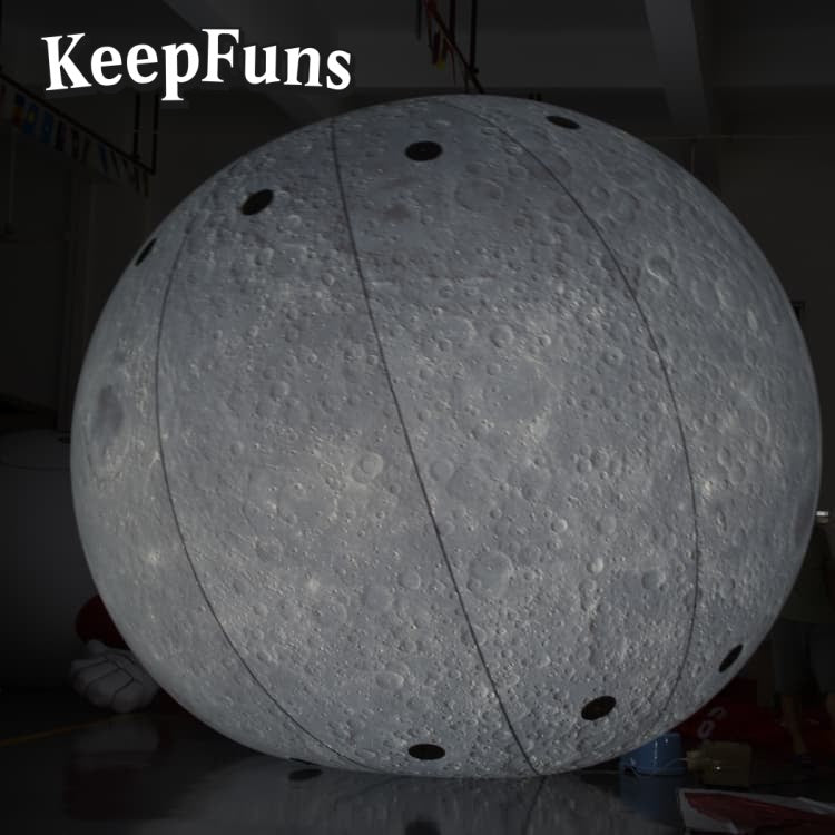 KeepFuns PVC Inflatable Planet Balloons, customizable in size and Logo, made of waterproof and durable material, suitable for mall decoration, party decoration, theme activities, and advertising