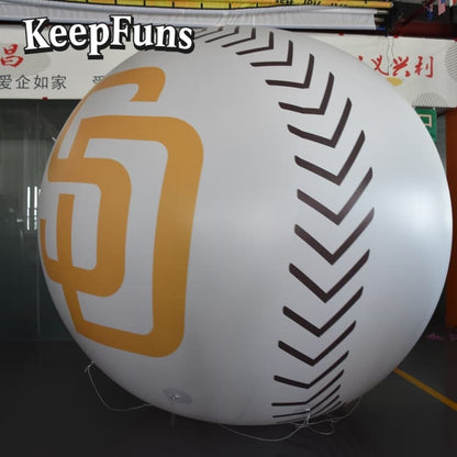 KeepFuns PVC Inflatable Balloons, customizable in size and Logo, made of waterproof and durable materials, suitable for mall decorations, party decorations, theme events, and advertising promotions.