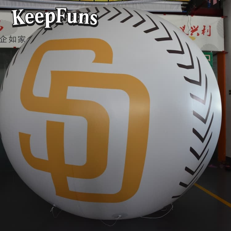 KeepFuns PVC Inflatable Balloons, customizable in size and Logo, made of waterproof and durable materials, suitable for mall decorations, party decorations, theme events, and advertising promotions.