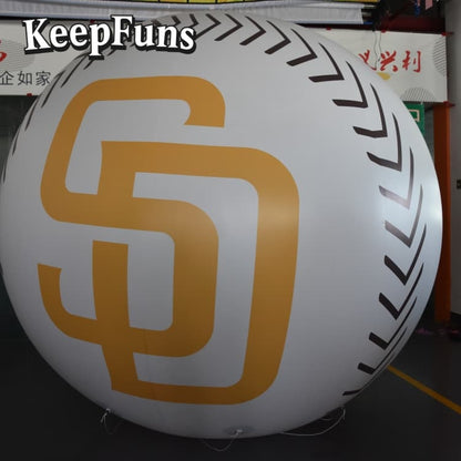 KeepFuns PVC Inflatable Balloons, customizable in size and Logo, made of waterproof and durable materials, suitable for mall decorations, party decorations, theme events, and advertising promotions.