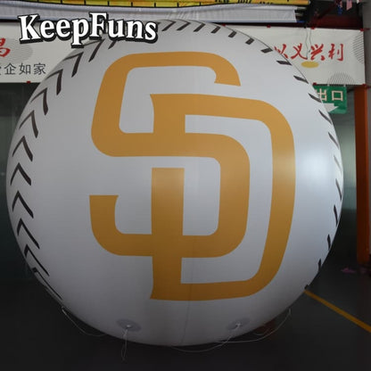 KeepFuns PVC Inflatable Balloons, customizable in size and Logo, made of waterproof and durable materials, suitable for mall decorations, party decorations, theme events, and advertising promotions.