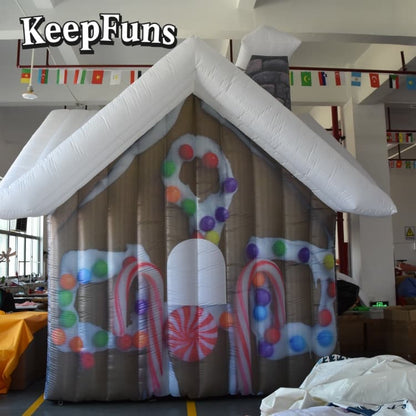 KeepFuns Inflatable Christmas House