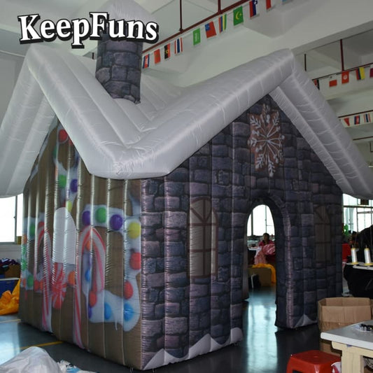 KeepFuns Inflatable Christmas House
