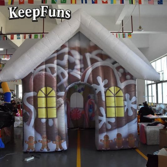 KeepFuns Inflatable Christmas House