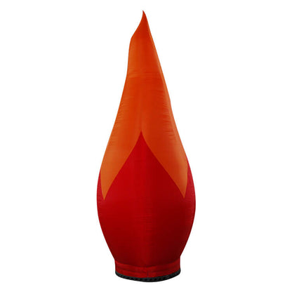 KeepFuns Flame-shaped inflatable advertising column, outdoor event atmosphere props, celebration and event creative promotional inflatable model