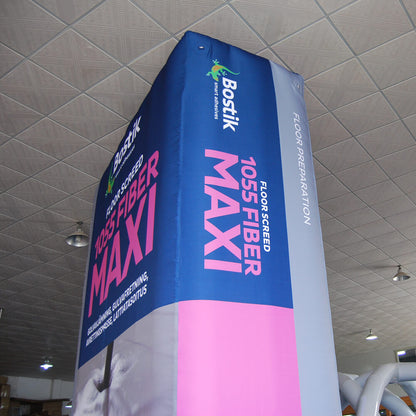 KeepFuns Giant Bostik 1055 Fiber Maxi flooring material inflatable model for brand promotion of building materials and exhibition display props