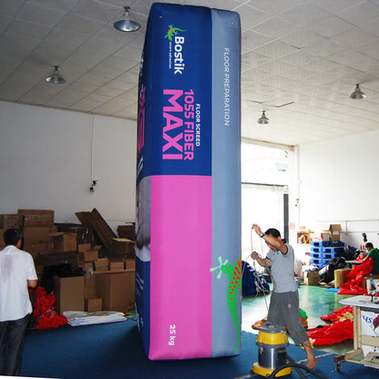 KeepFuns Giant Bostik 1055 Fiber Maxi flooring material inflatable model for brand promotion of building materials and exhibition display props