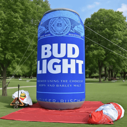 KeepFuns Giant Bud Light inflatable model, beer brand promotion inflatable model, outdoor advertising display props