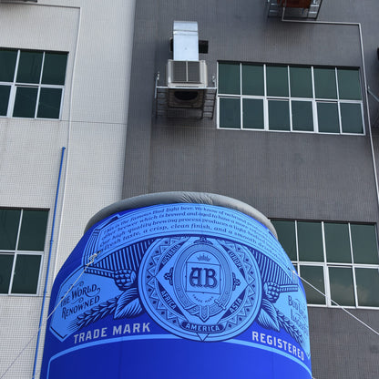 KeepFuns Giant Bud Light inflatable model, beer brand promotion inflatable model, outdoor advertising display props