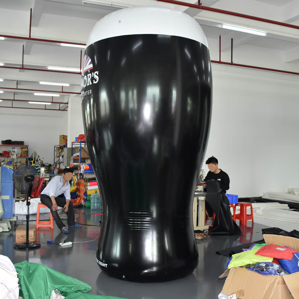 KeepFuns Giant Conners Stout Porter beer mug inflatable model dark beer brand promotion inflatable bar event props