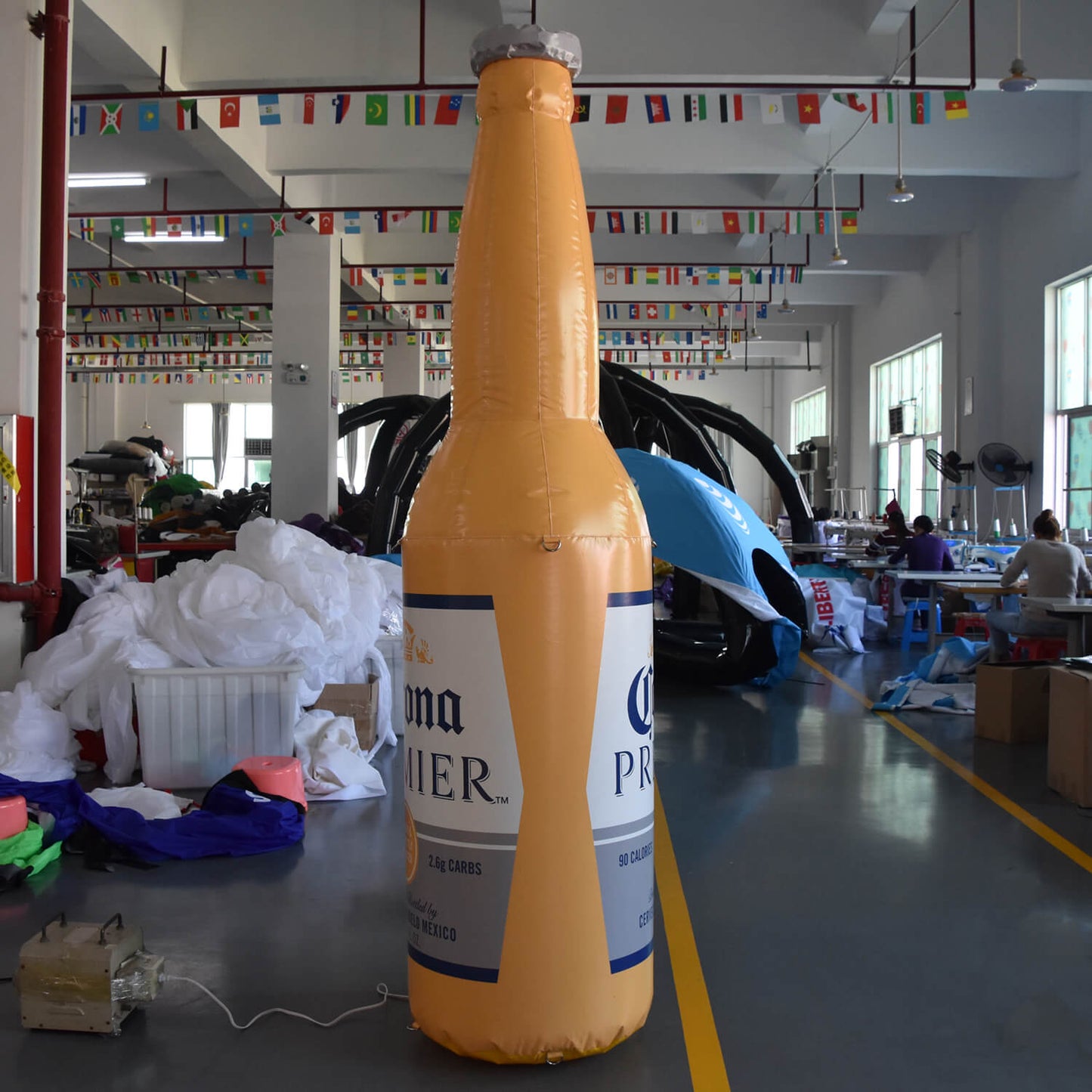KeepFuns Giant Corona beer bottle inflatable model brand promotion inflatable model bar event decoration props