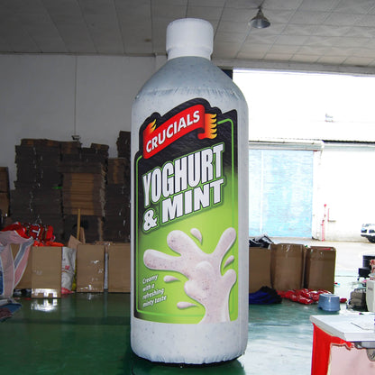 KeepFuns Giant Crucials sauce bottle inflatable model for food brand promotion and shopping mall event display props