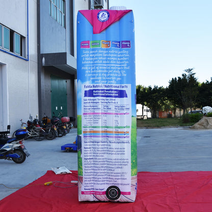 KeepFuns Giant Dutch Lady milk carton inflatable model for dairy brand promotion props and outdoor advertising display