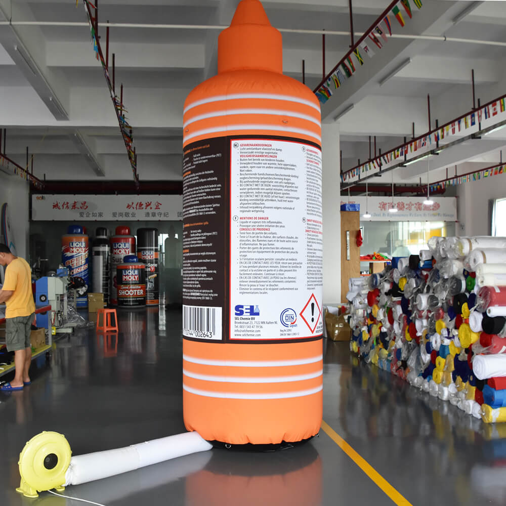 KeepFuns Giant Farmlight Fire Starter Gel Inflatable Model Outdoor Products Promotional Inflatable Model Bonfire Accelerant Promotional Props
