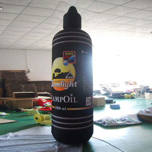 KeepFuns Giant Farmlight lamp oil inflatable bottle model outdoor products promotion inflatable model camping activity display props