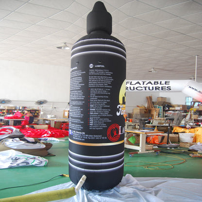 KeepFuns Giant Farmlight lamp oil inflatable bottle model outdoor products promotion inflatable model camping activity display props