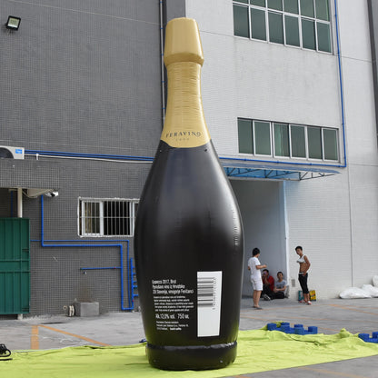 KeepFuns Giant Ferravino champagne bottle inflatable model wine brand promotion inflatable model event decoration props