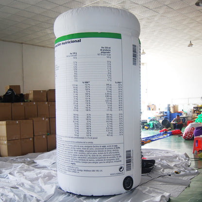 KeepFuns Giant Herbalife meal replacement powder inflatable can model, nutritional food promotion inflatable model, supermarket event display props