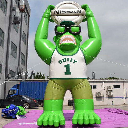 KeepFuns Giant Hulk inflatable model, car brand joint inflatable model, outdoor creative marketing props