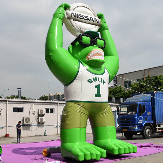 KeepFuns Giant Hulk inflatable model, car brand joint inflatable model, outdoor creative marketing props