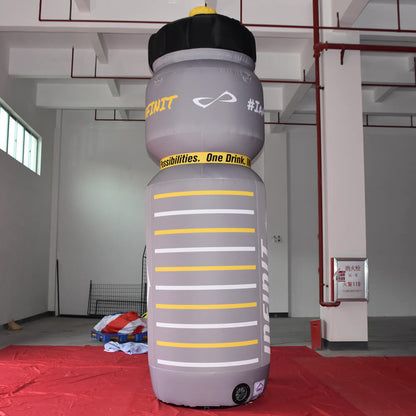 KeepFuns Giant INFINIT Sports Bottle Inflatable Model Sports Supply Brand Promotion Inflatable Model Fitness Activity Display Props