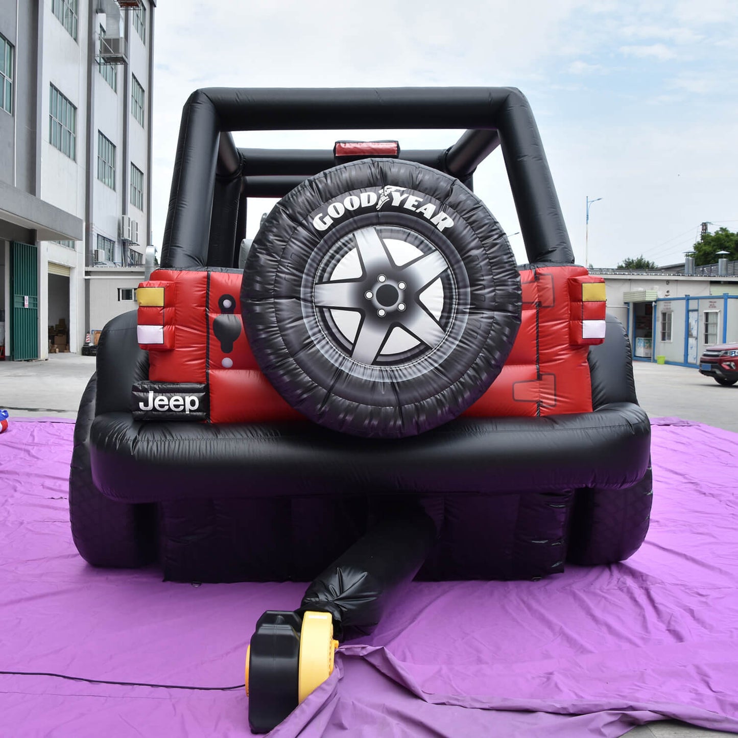 KeepFuns Giant Jeep inflatable car model off-road brand promotional inflatable model 4S store outdoor display props