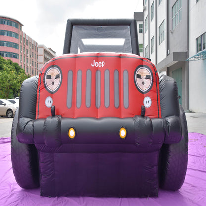 KeepFuns Giant Jeep inflatable car model off-road brand promotional inflatable model 4S store outdoor display props