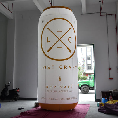 KeepFuns Giant LOST CRAFT beer can inflatable model craft beer brand promotion inflatable model commercial activity display props
