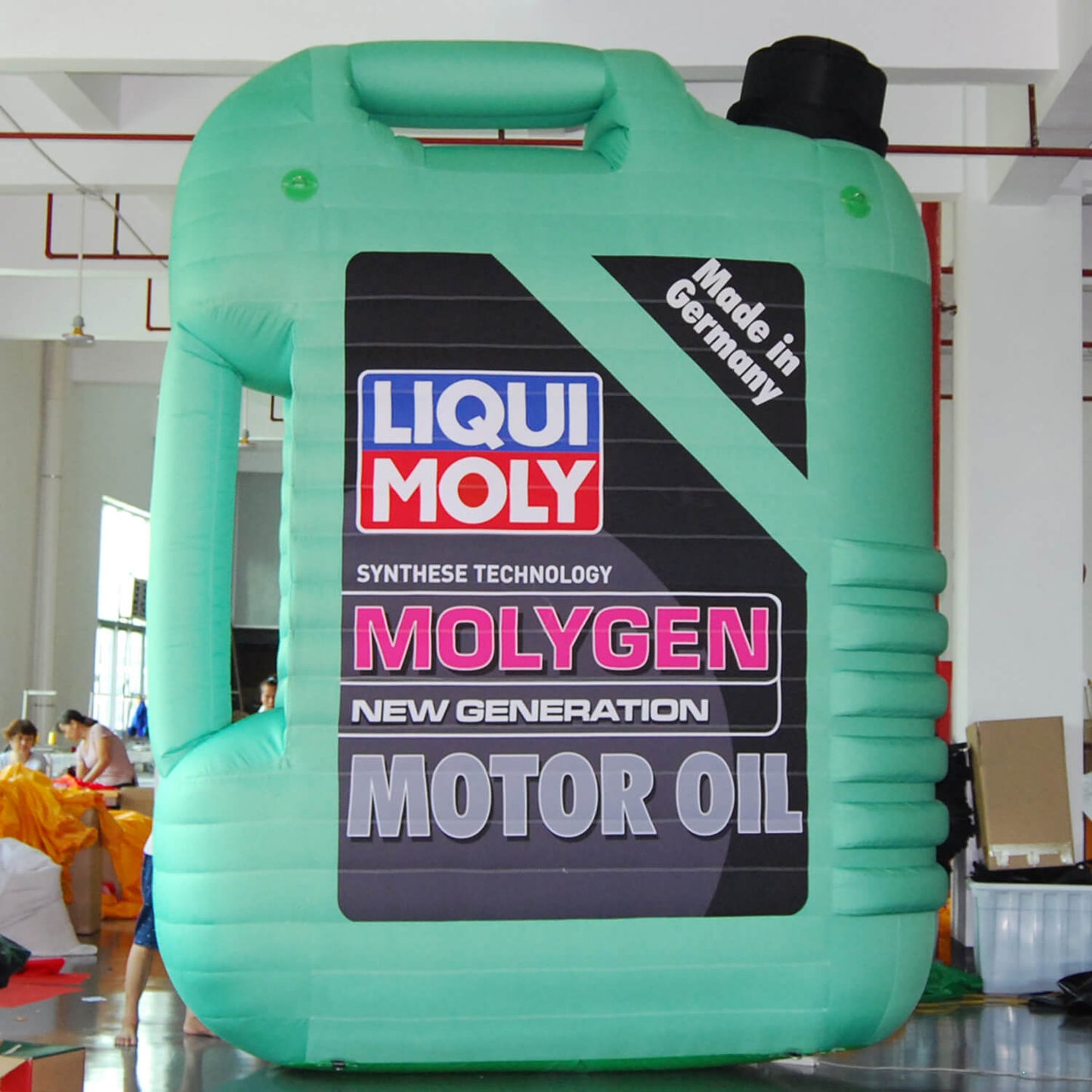 KeepFuns Giant Liqui Magic oil drum inflatable model, automotive product promotion inflatable model, brand promotion display props
