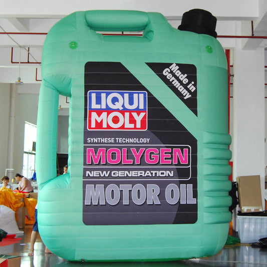 KeepFuns Giant Liqui Magic oil drum inflatable model, automotive product promotion inflatable model, brand promotion display props