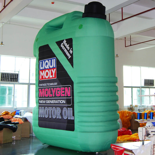 KeepFuns Giant Liqui Magic oil drum inflatable model, automotive product promotion inflatable model, brand promotion display props