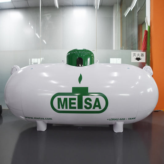 KeepFuns Giant METSA gas tank inflatable model for industrial equipment brand promotion and exhibition display props