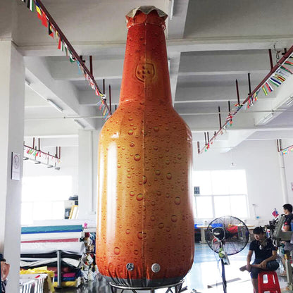 KeepFuns Giant SAGRES Mini beer bottle inflatable model brand promotion inflatable bar event decoration props