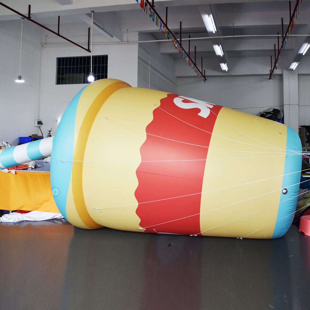 KeepFuns Giant SKIP Drink Cup Inflatable Model Brand Promotion Activity Inflatable Model Commercial Display Props