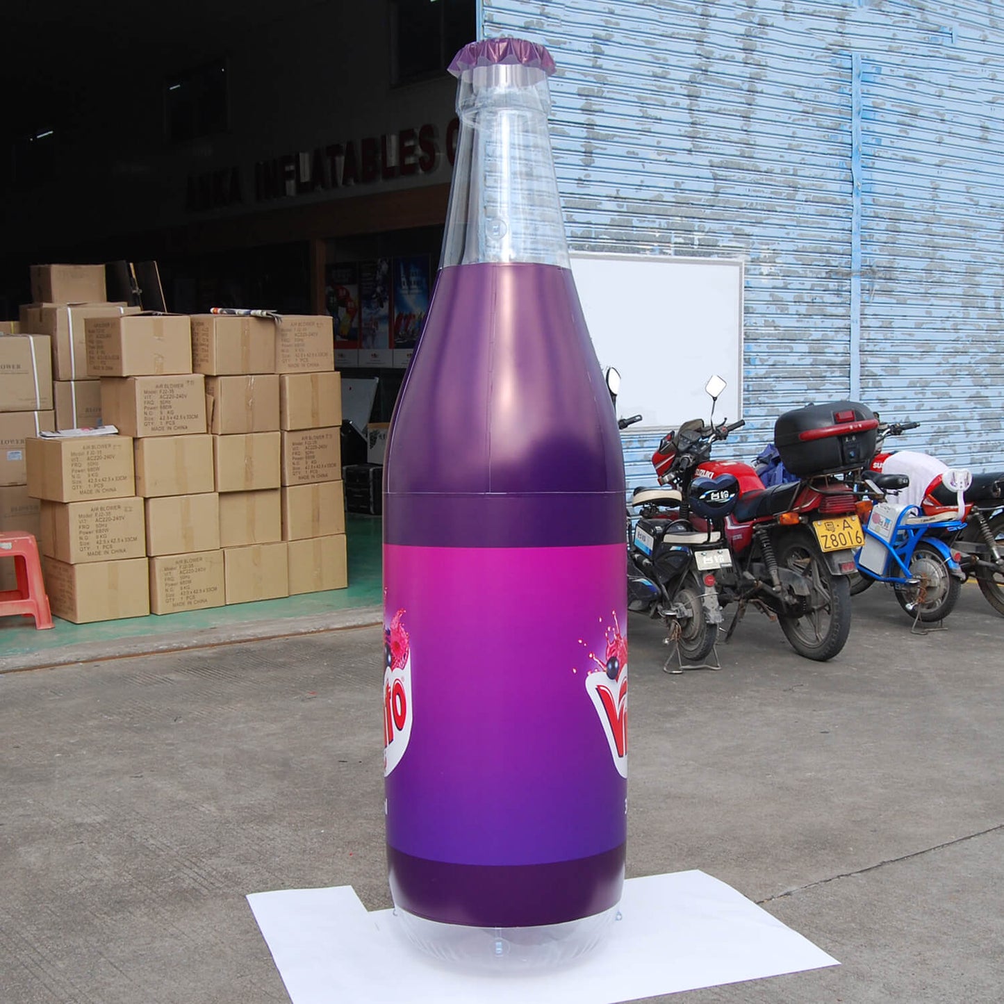 KeepFuns Giant Vimto beverage bottle inflatable model juice brand promotion inflatable model commercial activity display props