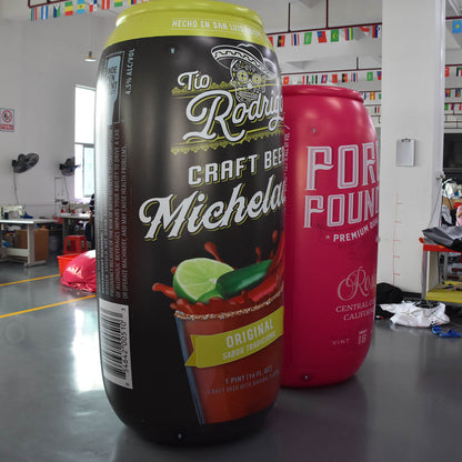 KeepFuns Giant beer can inflatable model craft beer brand promotion inflatable model bar event decoration props