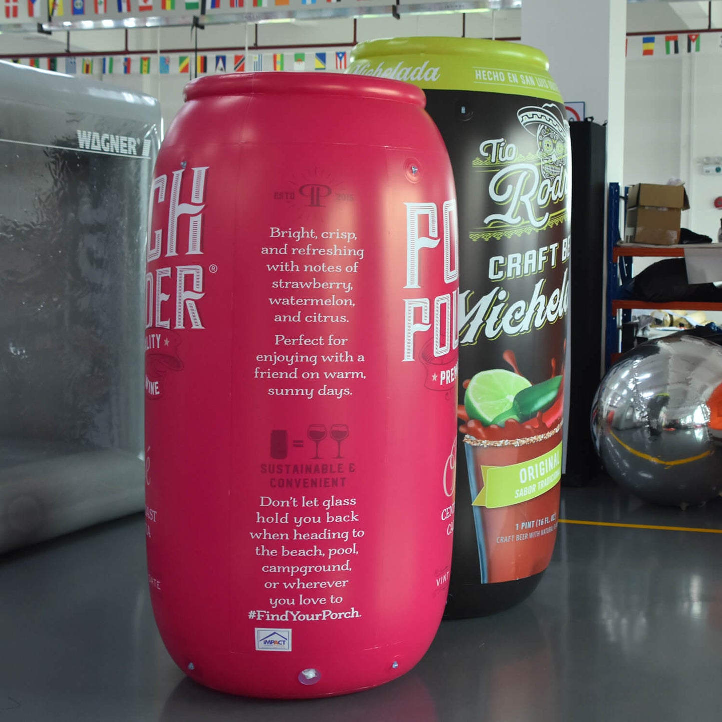 KeepFuns Giant beer can inflatable model craft beer brand promotion inflatable model bar event decoration props