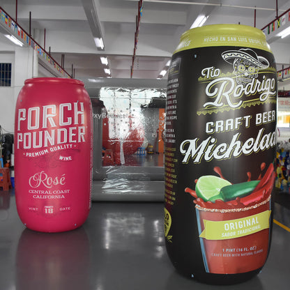 KeepFuns Giant beer can inflatable model craft beer brand promotion inflatable model bar event decoration props
