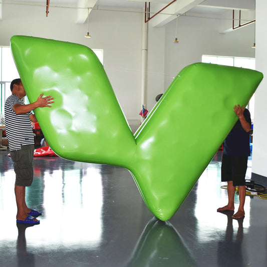 KeepFuns Giant green check mark inflatable model Brand logo display inflatable model Event scene decoration props