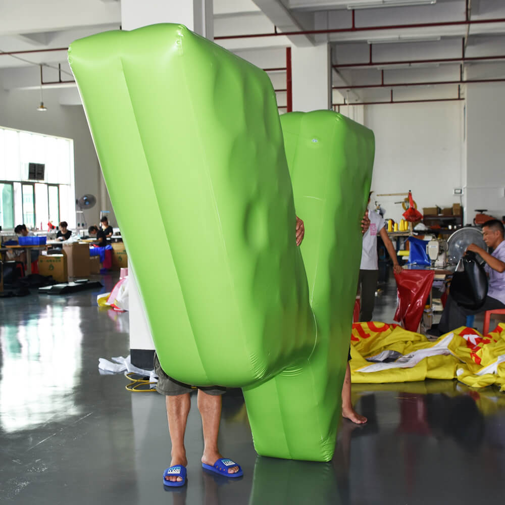 KeepFuns Giant green check mark inflatable model Brand logo display inflatable model Event scene decoration props