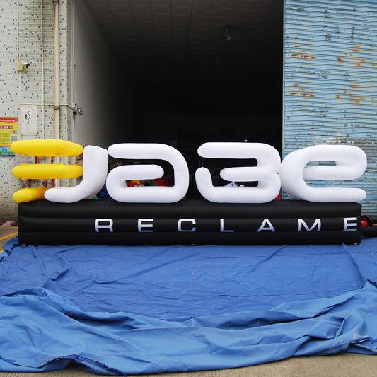 KeepFuns Giant multi-color letter combination inflatable model brand logo display inflatable model event scene decoration props