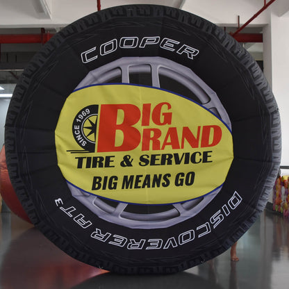 KeepFuns Giant tire inflatable model Cooper Tire brand promotion inflatable model car service marketing props
