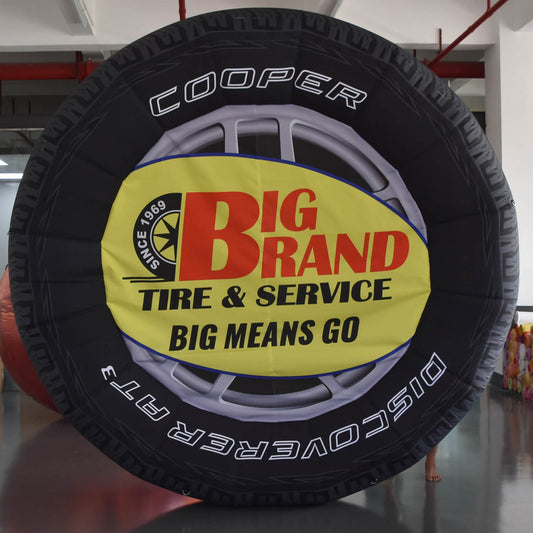 KeepFuns Giant tire inflatable model Cooper Tire brand promotion inflatable model car service marketing props