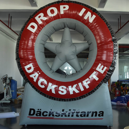 KeepFuns Giant tire inflatable model Cooper Tire brand promotion inflatable model car service marketing props