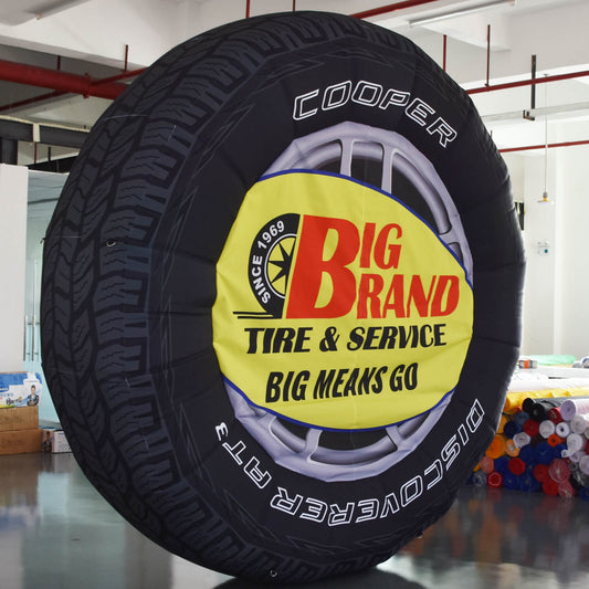 KeepFuns Giant tire inflatable model Cooper Tire brand promotion inflatable model car service marketing props