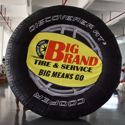 KeepFuns Giant tire inflatable model Cooper Tire brand promotion inflatable model car service marketing props